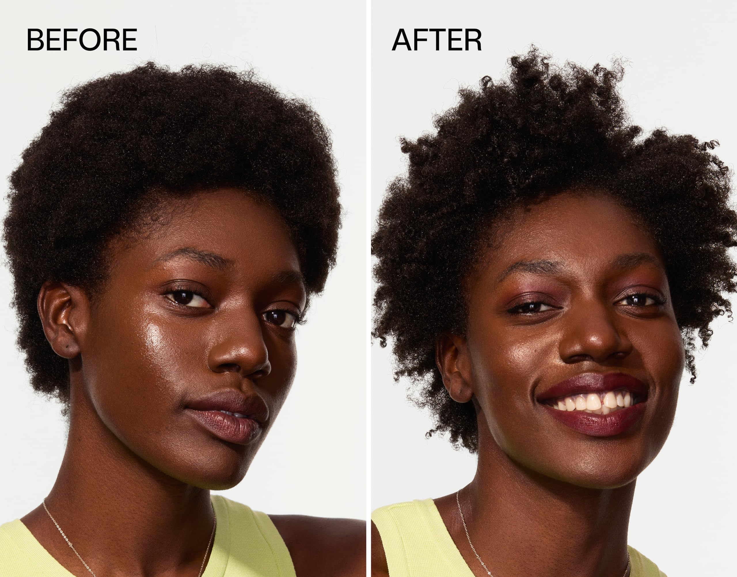 4U by Tia frizz-control results image shows smooth curls