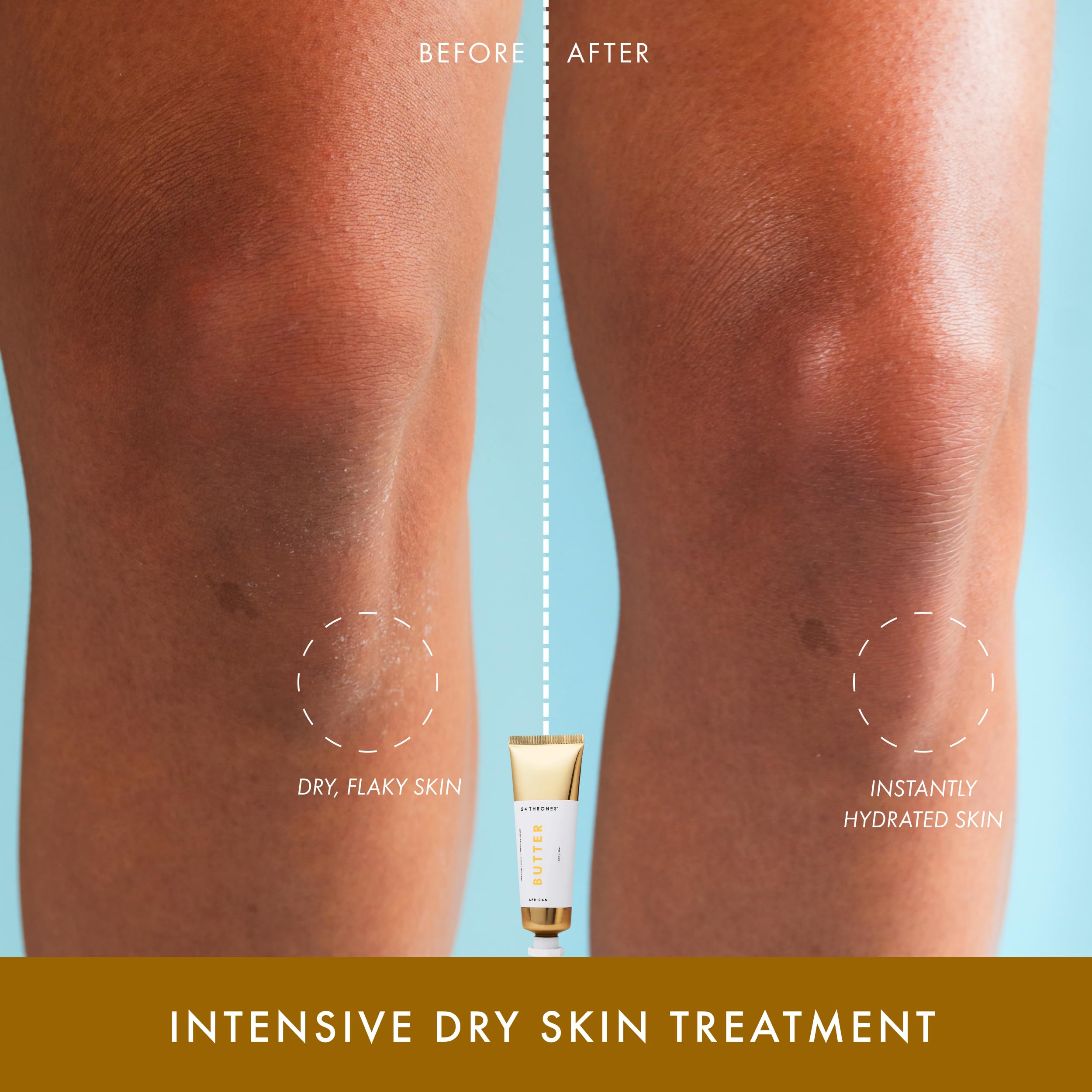 54 Thrones baobab oil blend image highlights botanical nourishment for smooth, hydrated skin.