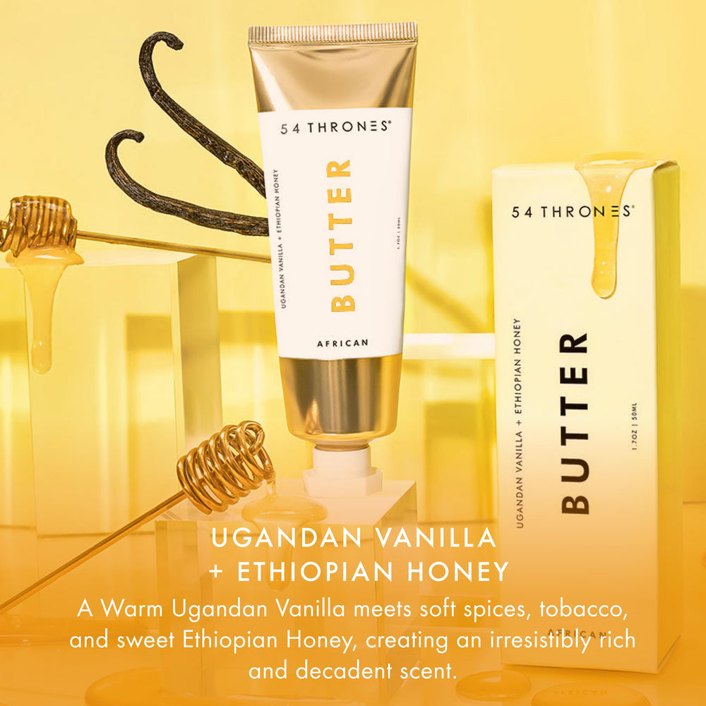 54 Thrones body balm shows portable, everyday hydration for busy routines.