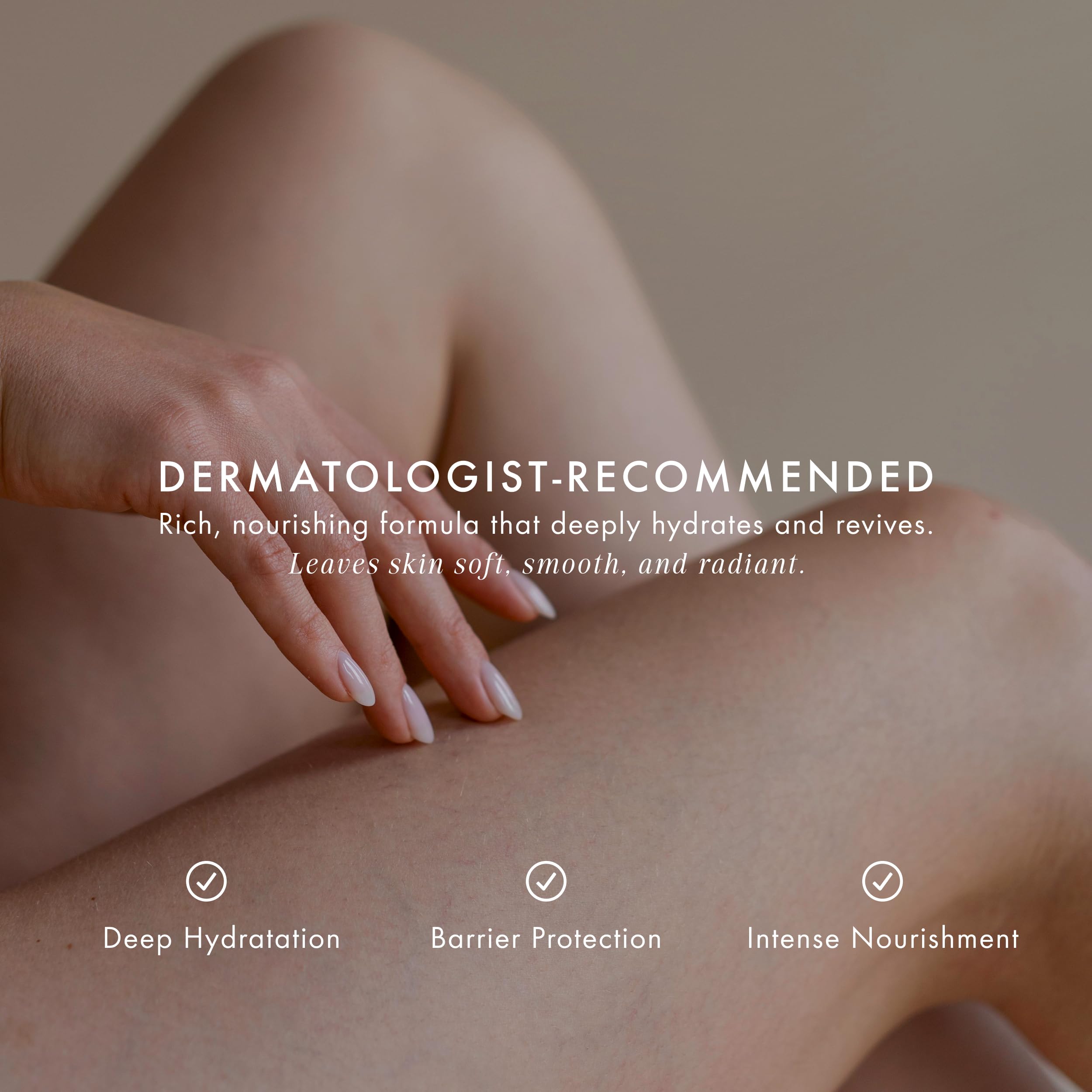 Focus on elbows and knees for targeted moisture