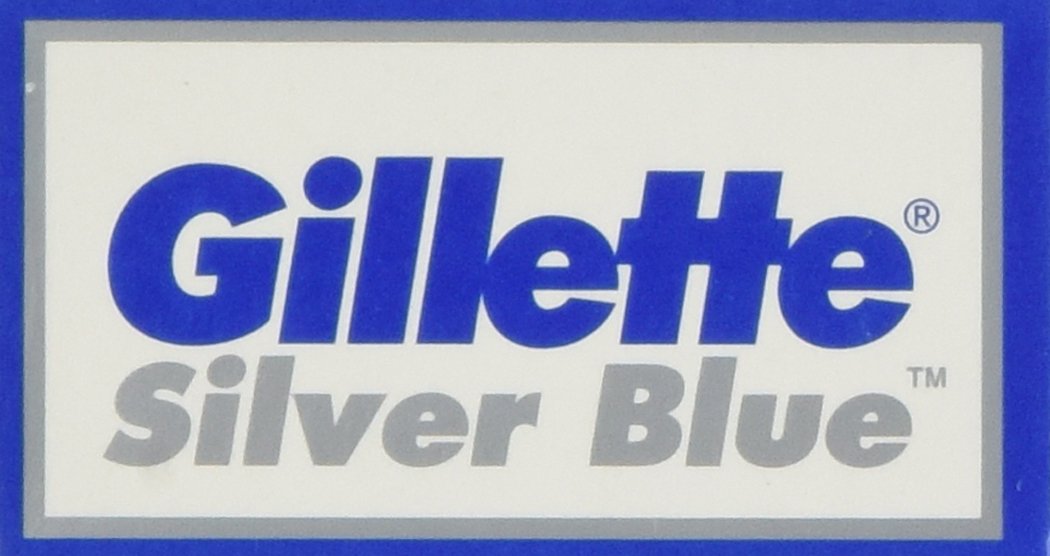 7 O'clock Silver Blue double edge blades pack for a precise, smooth shave