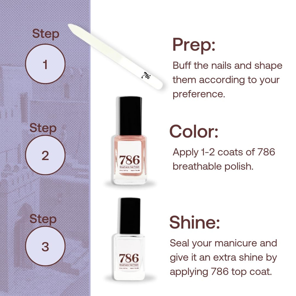 786 Cosmetics eco-friendly packaging highlights lower-impact beauty routine.