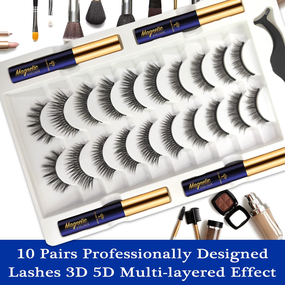 7C SEVENCROWN upgraded magnetic eyeliner with strong hold in view.
