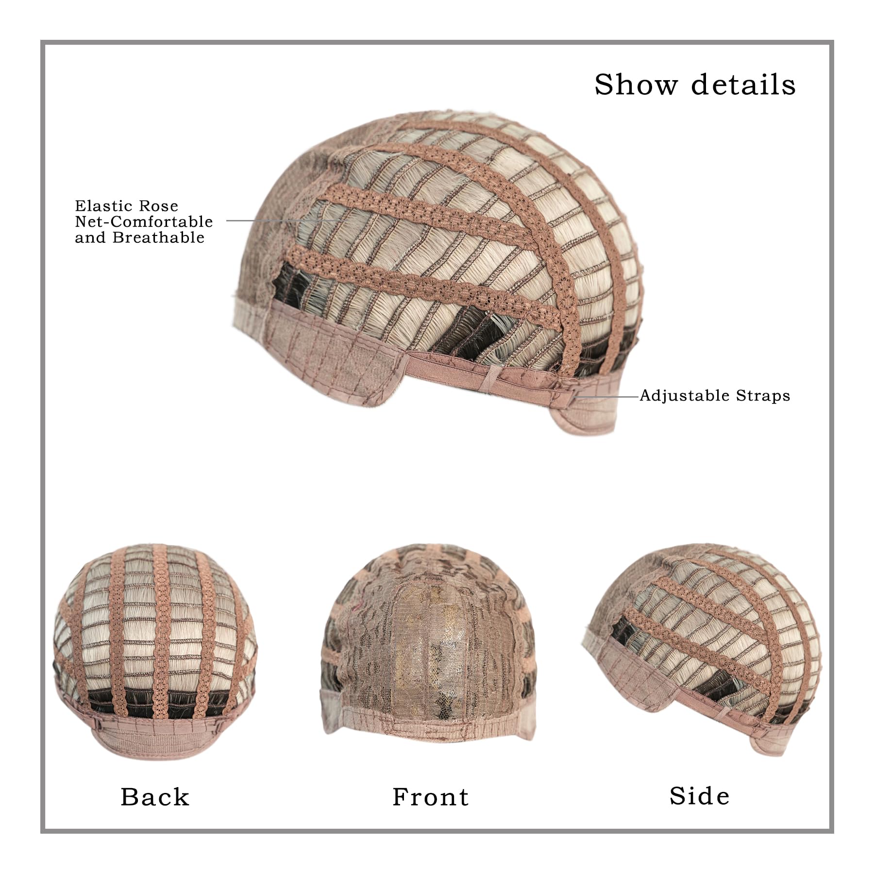 7JHH WIGS heat resistant fiber supports easy styling.