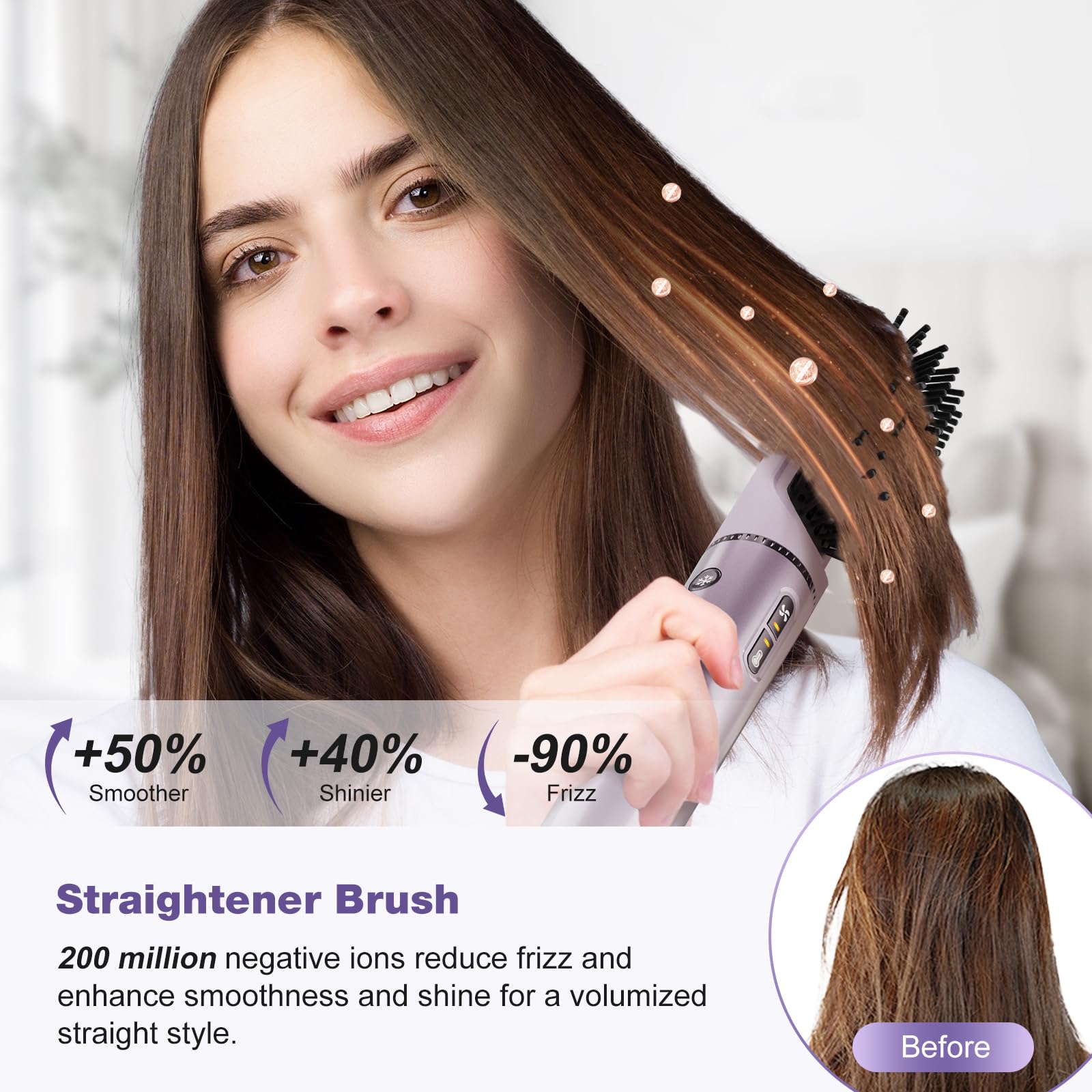7MAGIC Coanda technology airflow reduces frizz and adds shine