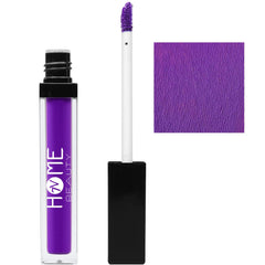 7V HOME BEAUTY Purple Matte Lipstick 744 packaging shot shows premium design for long-wear