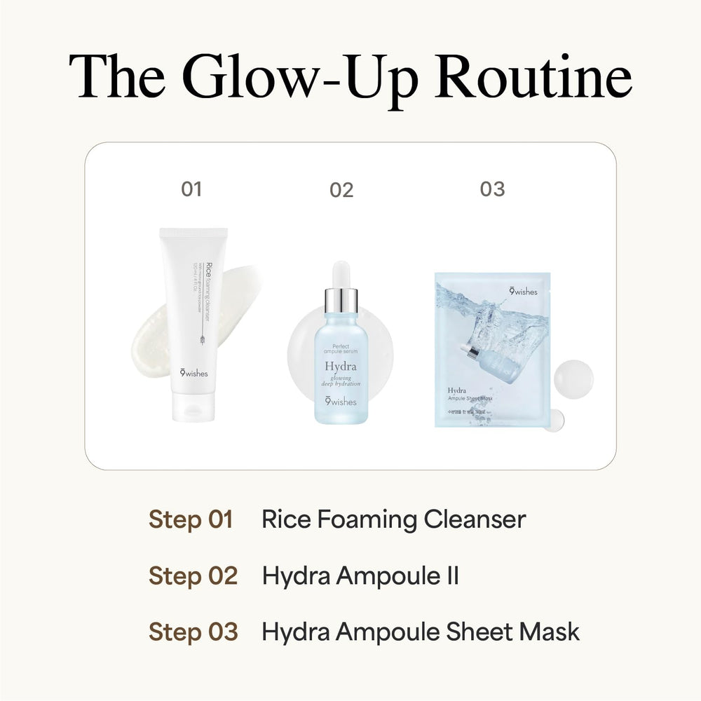 9 Wishes Rice Powder purification step—clear pores for a refined complexion.