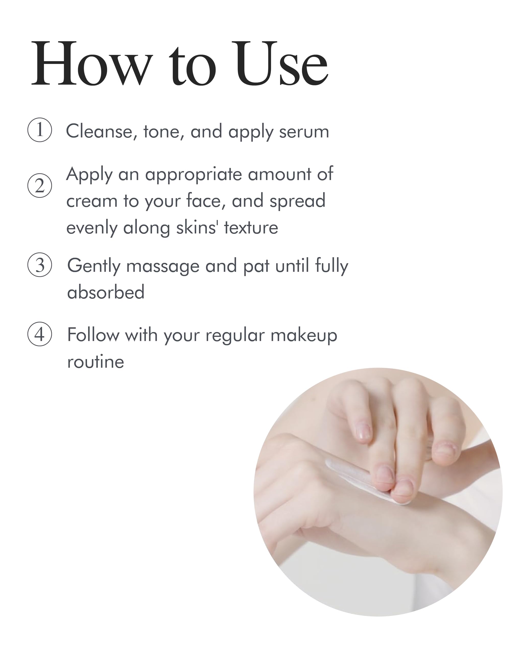 Ingredient panel close-up of 9 Wishes VB Ultimate Tone-Up Cream with key components