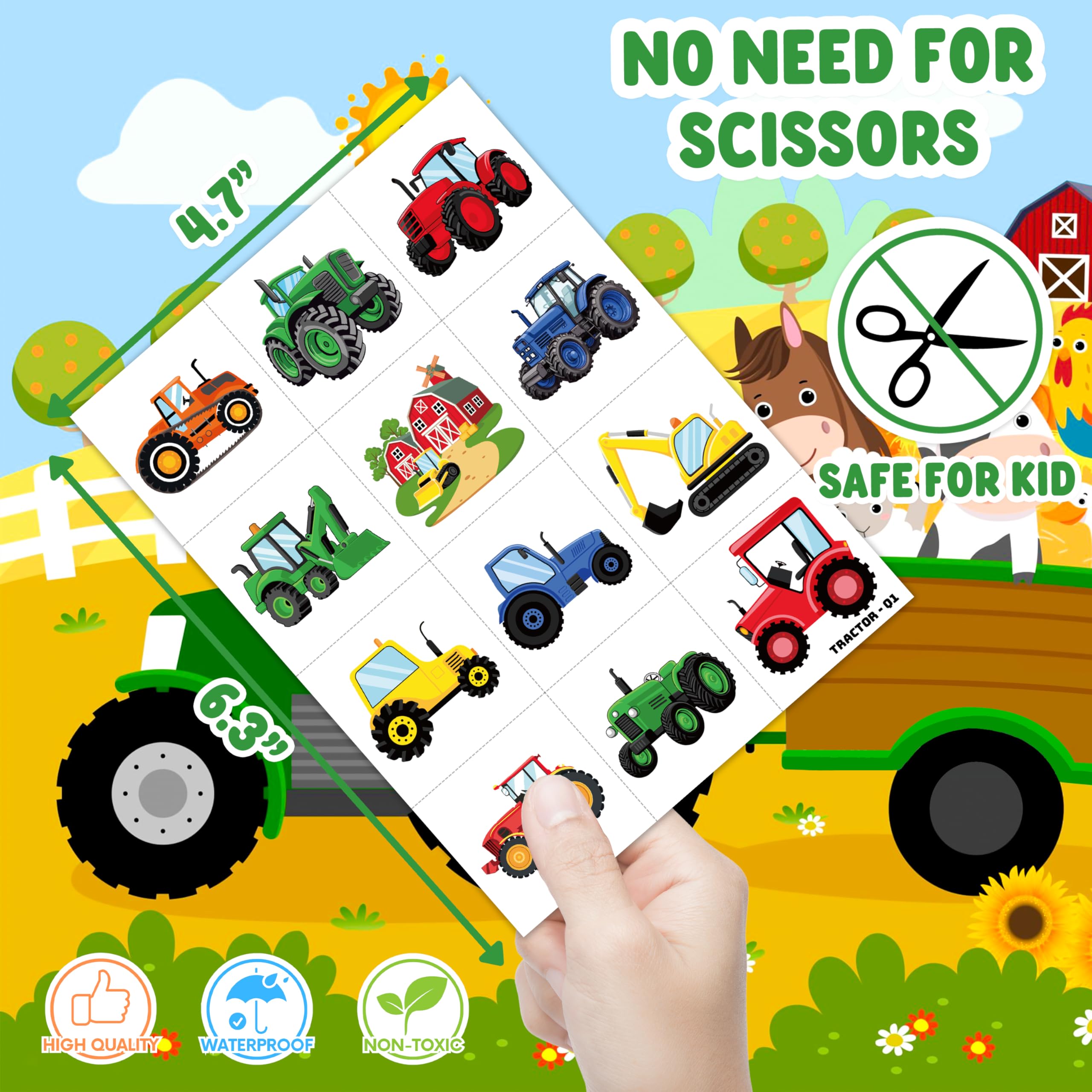 91TATTOOS farm theme decorations for birthday party