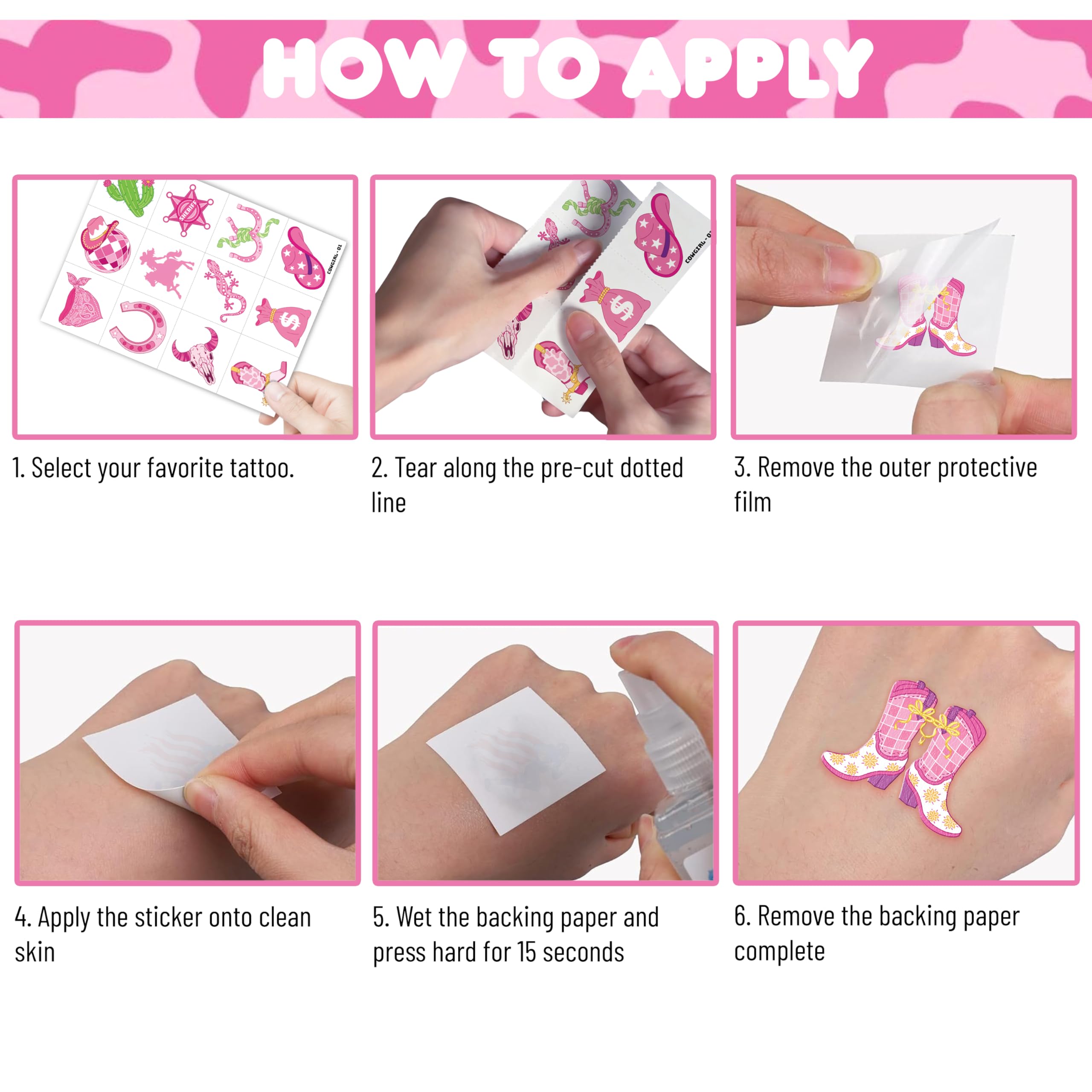 91TATTOOS party-decor-tattoos-pack provides versatile decorations for celebrations