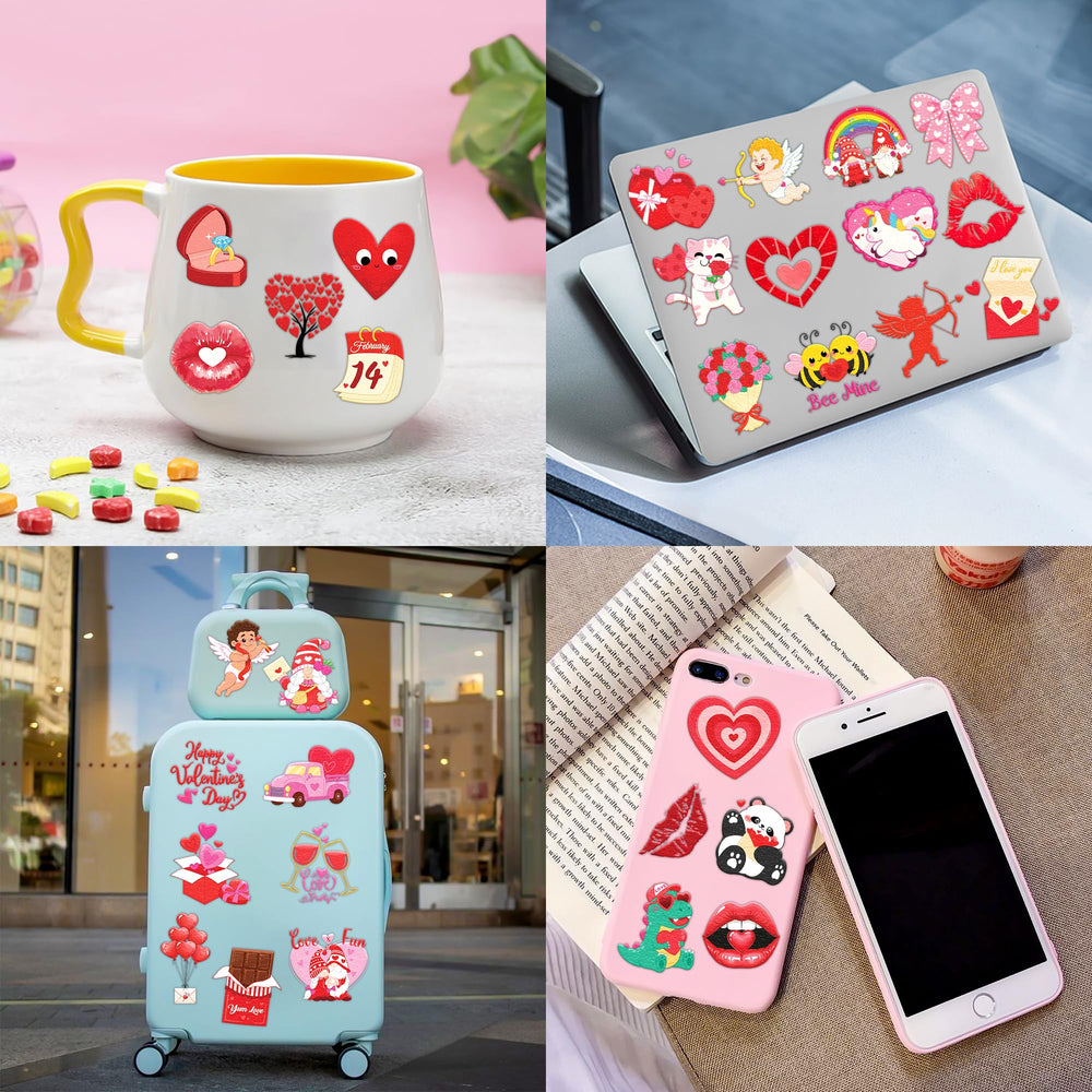 91TATTOOS Valentine heart tattoo sheet 7 durable sheets for events