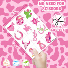 91TATTOOS wild-west-cow-print-tattoos enhance arm or face looks for themed events