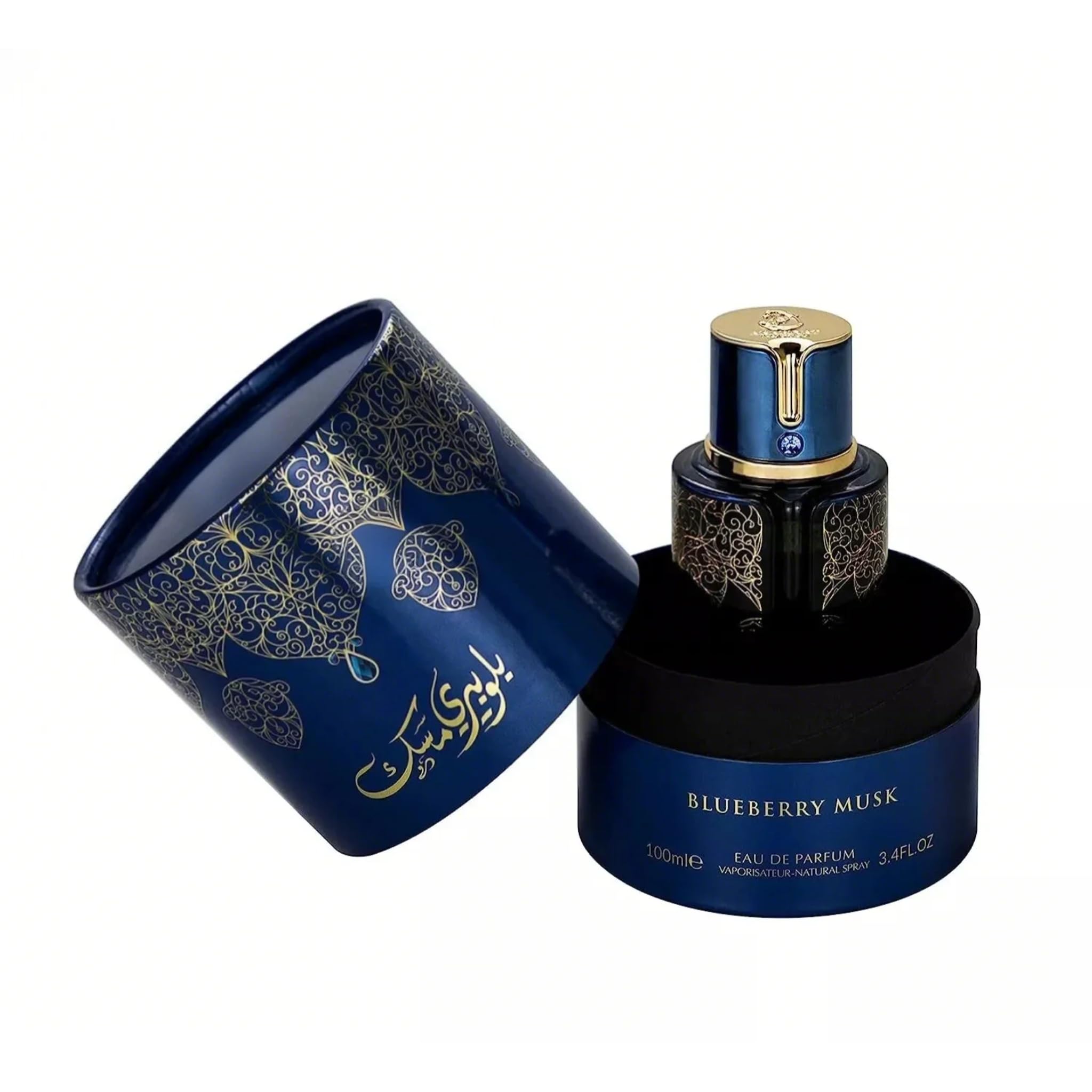 9 O'CLOCK BlueBerry Musk packaging box showcases gift-ready presentation.