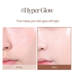 Espoir Be Glow Volume Cushion Petal dispenser enables easy, quick application.