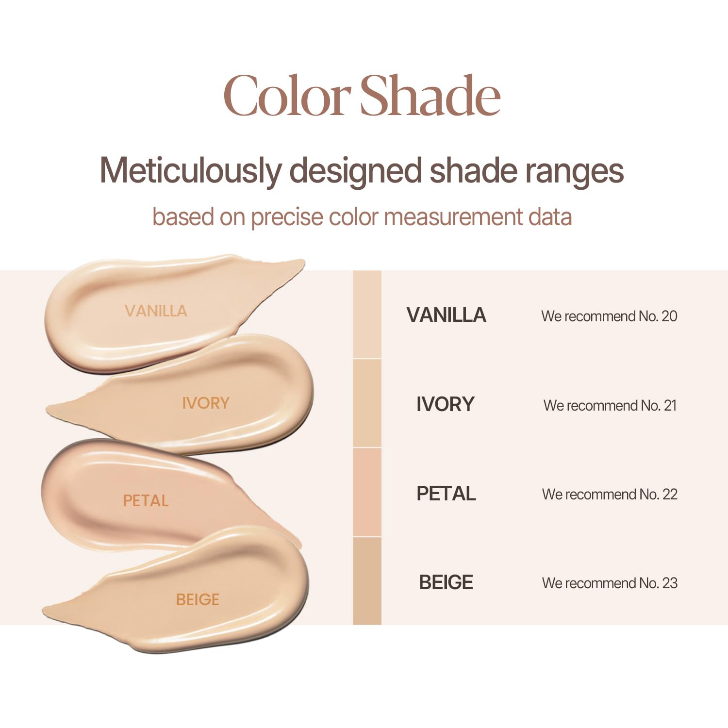 Espoir Be Glow Volume Cushion Petal texture appears thin and luminous.