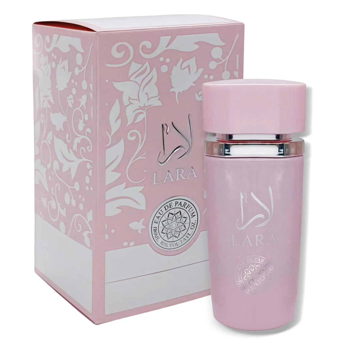 A Center La Pink bottle front view showcases elegant packaging ideal for gifting.