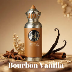 A CENTER Lutfah Light In The Heart features vanilla heart for smooth sweetness.