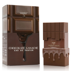 A Center Original Women Perfume bottle showing chocolate ganache fragrance for lasting elegance.