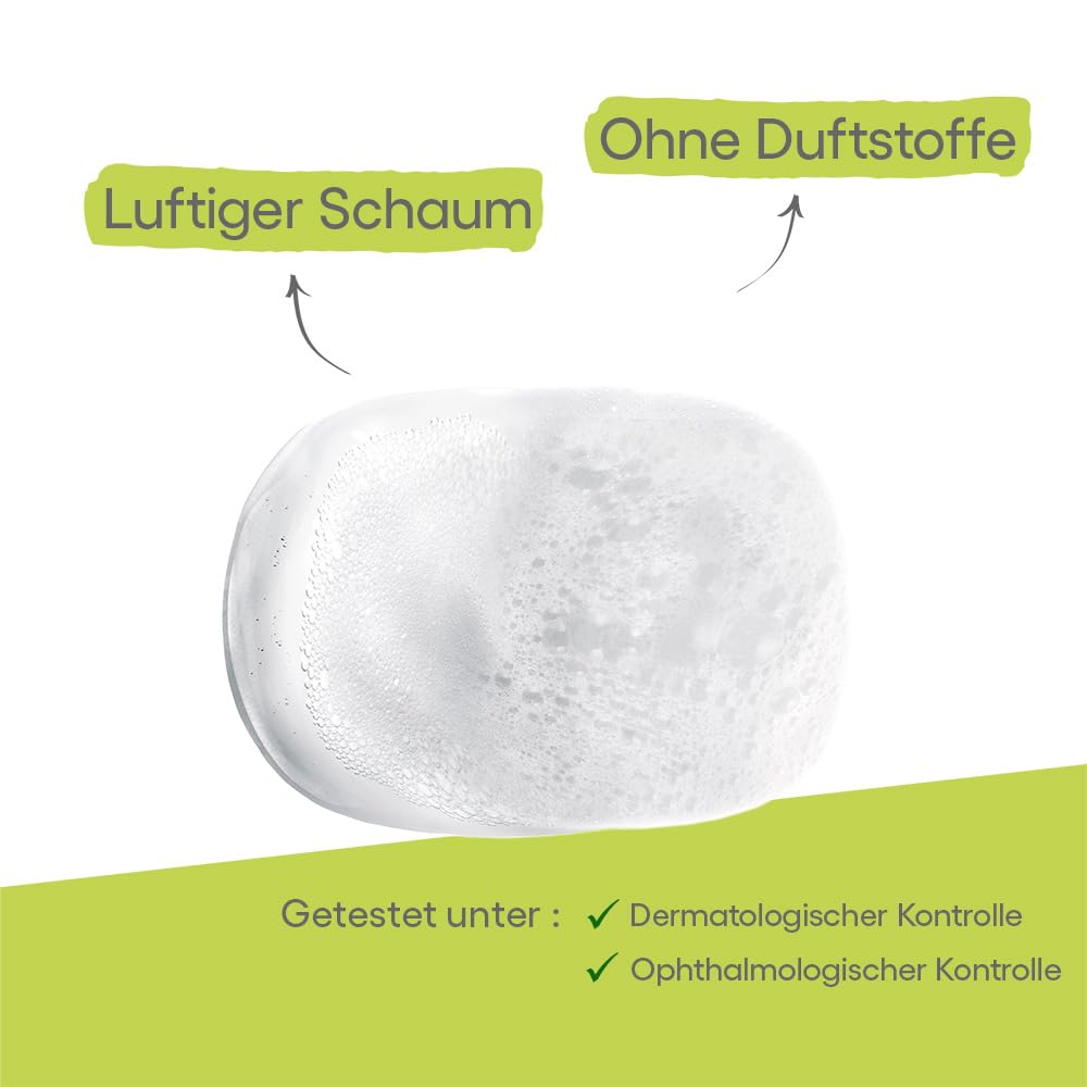 A-Derma Biology Mousse 150ml delicate fragrance note provides a pleasant sensory experience.