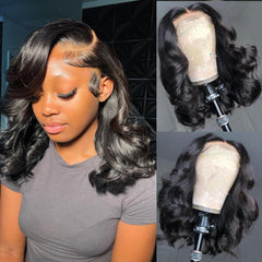 A FUTURE TONGMEI 16-inch body wave bob wig with natural movement for daily styling