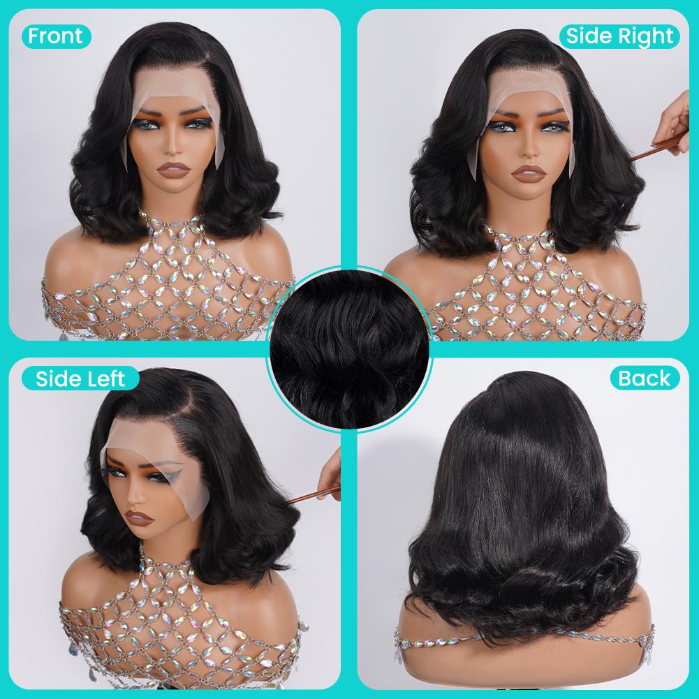 A FUTURE TONGMEI glueless-fit bob wig delivers easy, secure wear
