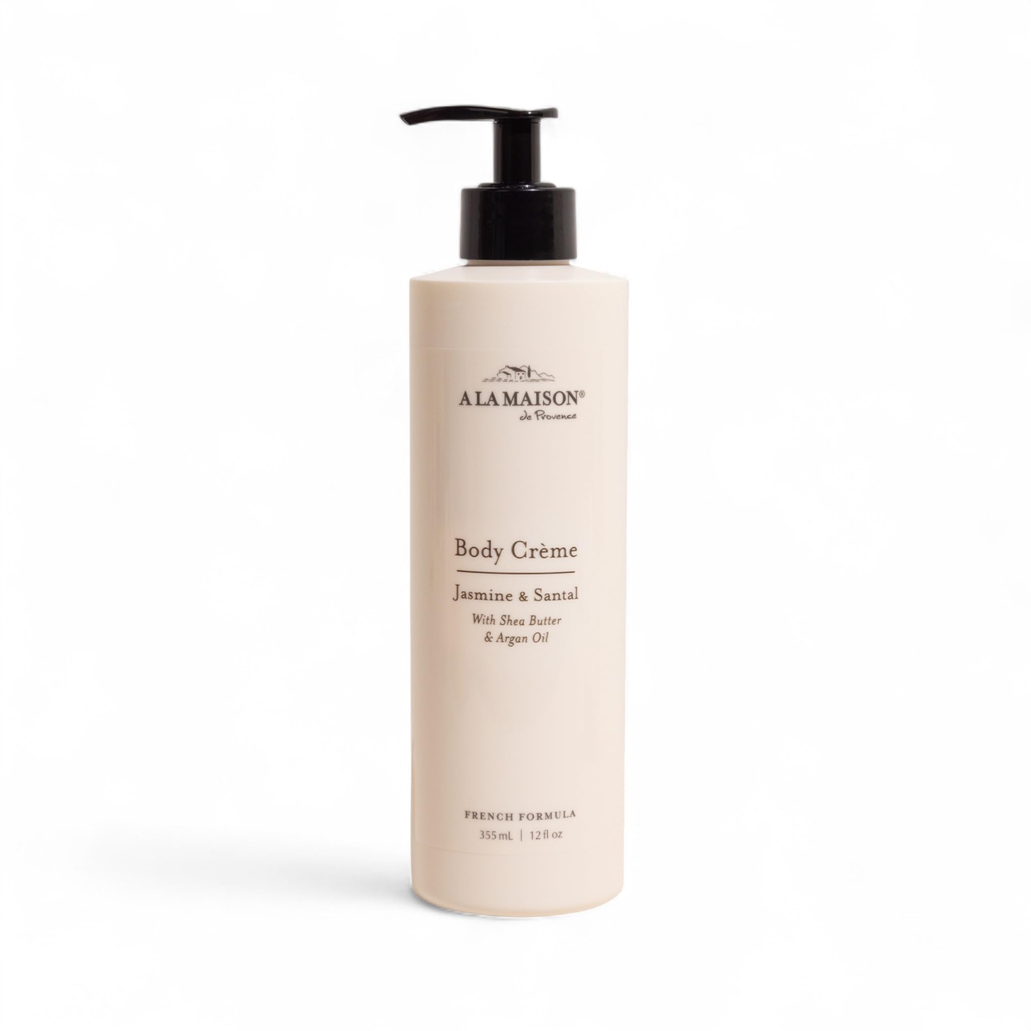 A La Maison Amber Collection bottle shows elegant packaging for everyday hydration.