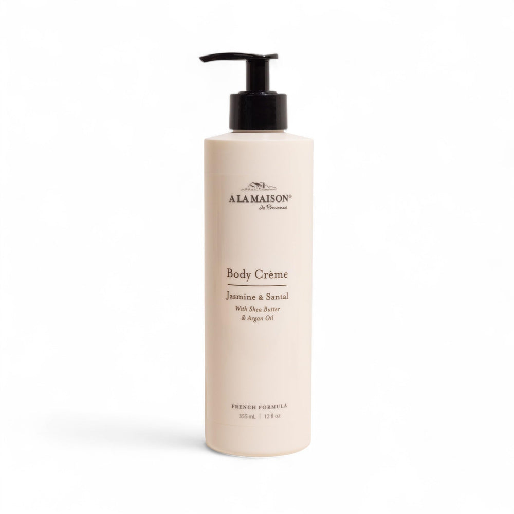 A La Maison Amber Collection bottle shows elegant packaging for everyday hydration.