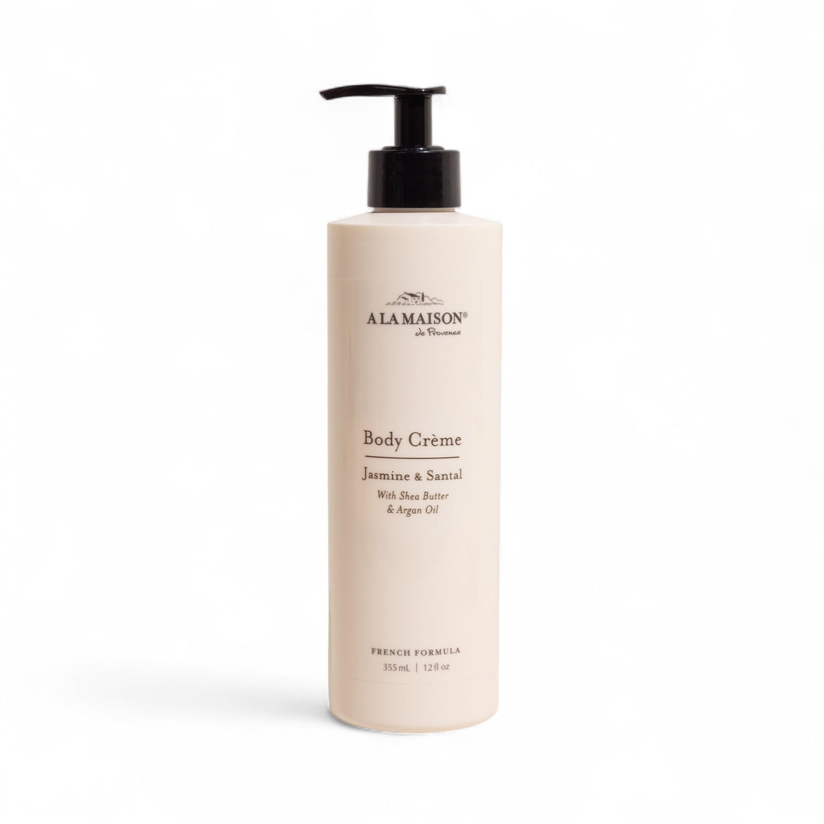 A La Maison Amber Collection bottle shows elegant packaging for everyday hydration.