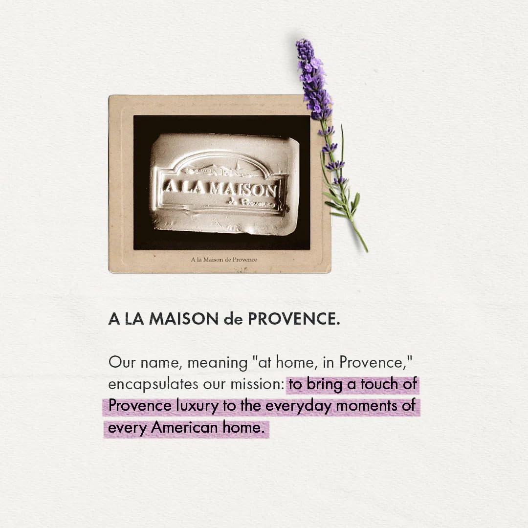 Provence lifestyle image featuring A La Maison deodorant for daily routine