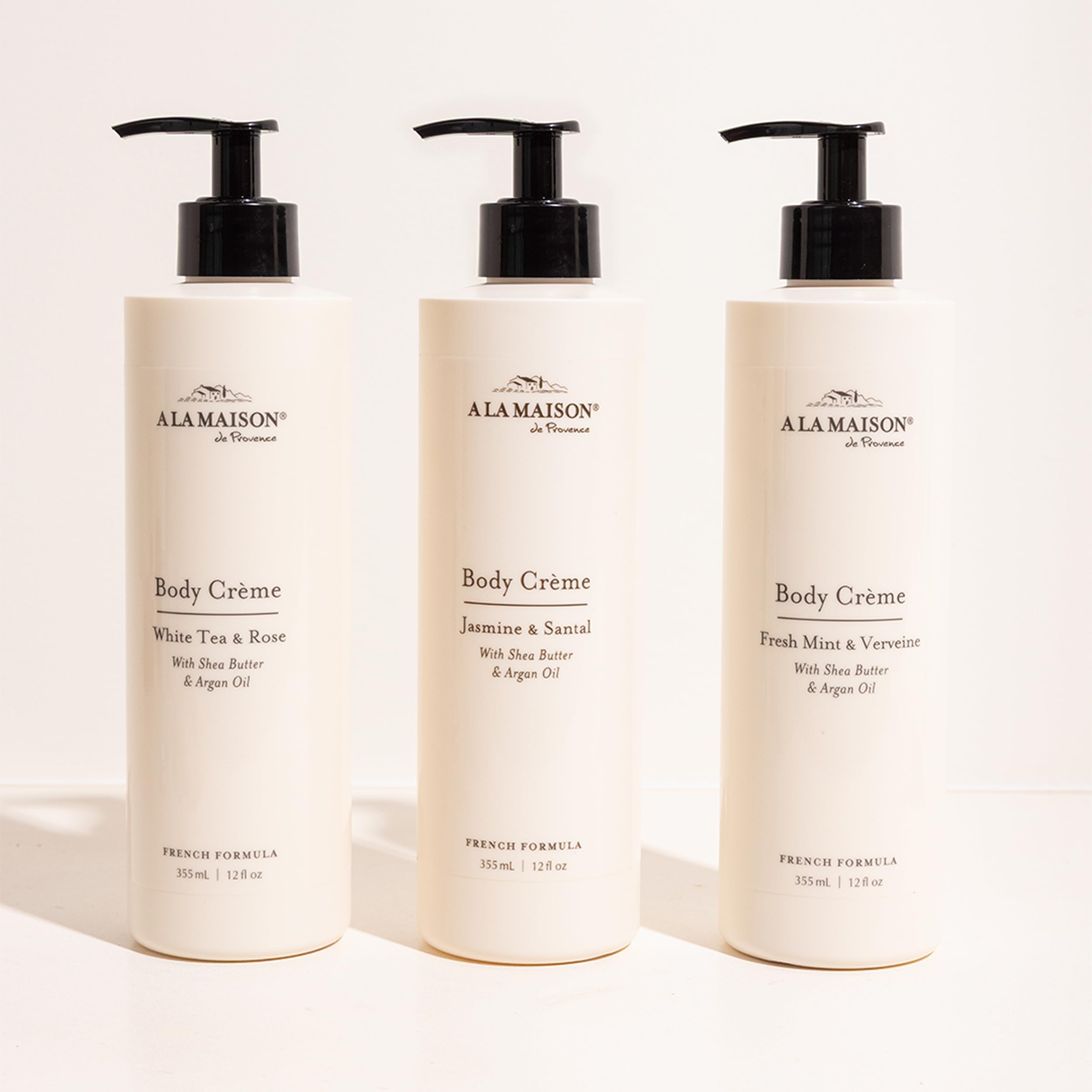 A La Maison body crème is ideal after bathing for gentle hydration.