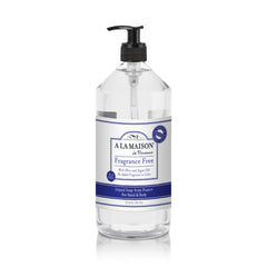 A LA MAISON fragrance-free hand wash bottle pump for sensitive hands.