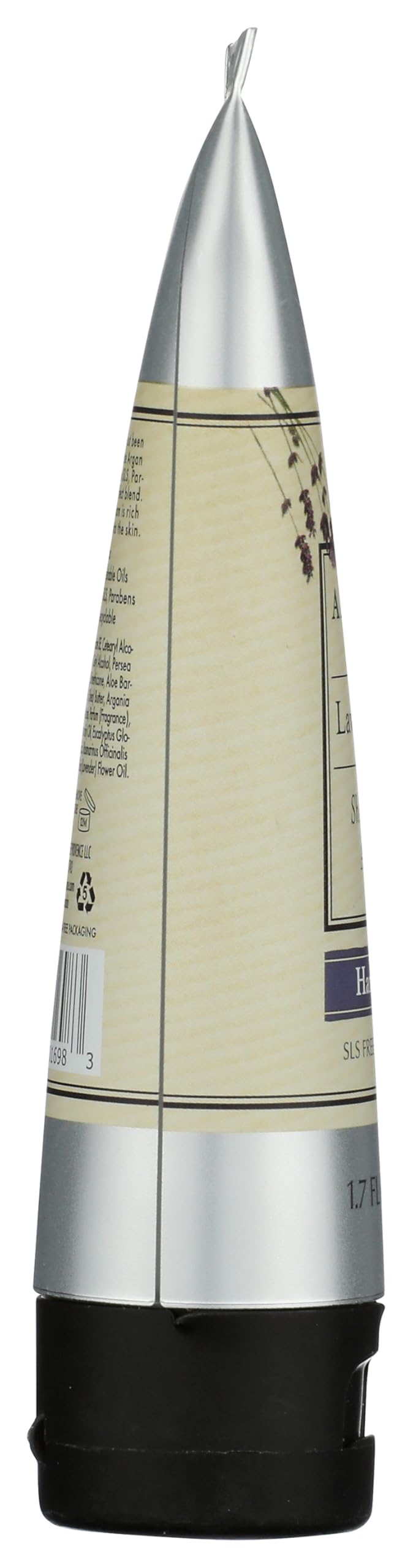 A LA MAISON Lavender Aloe Hand Cream texture on skin demonstrates fast absorption