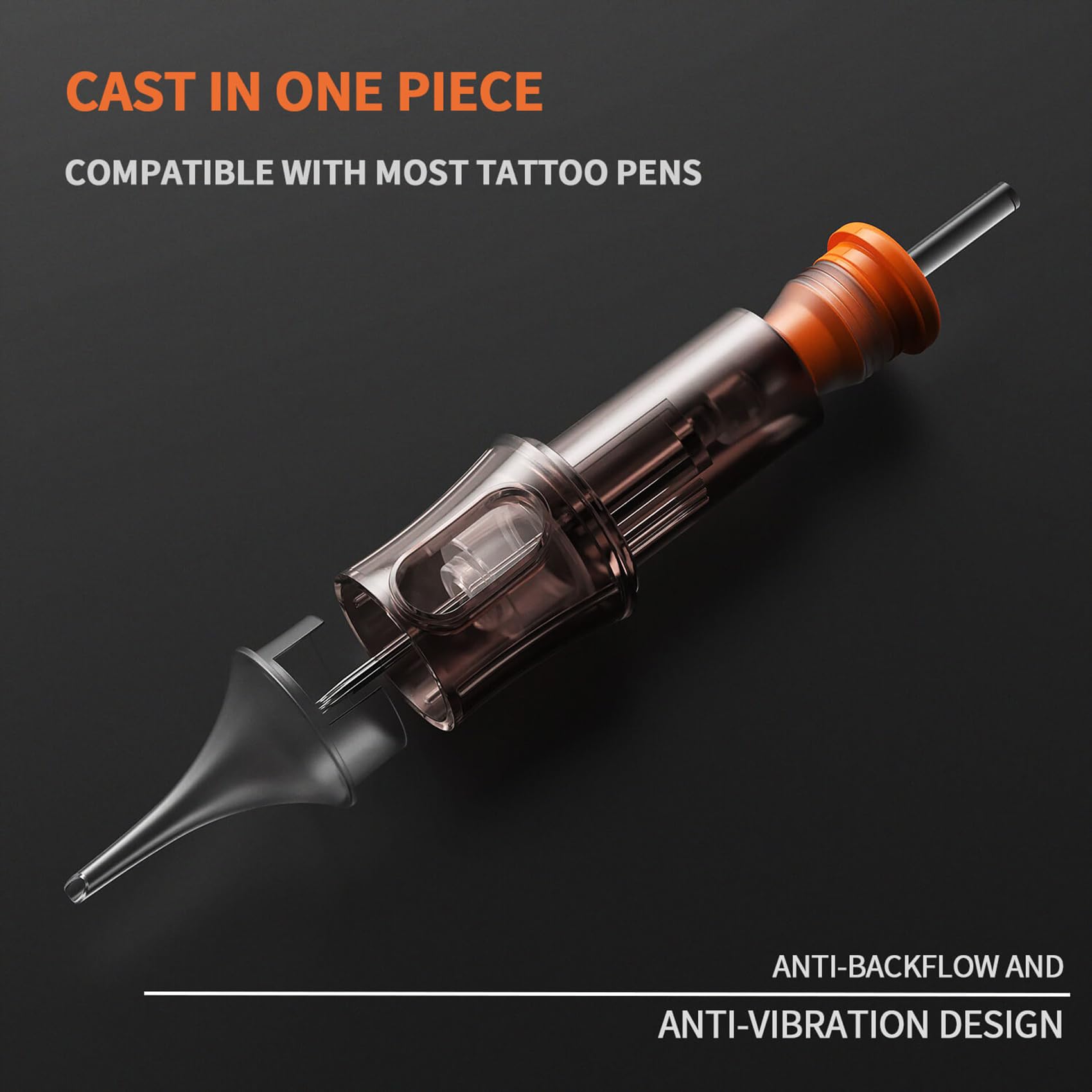 A-minusone medical-grade plastic components support reliable performance.