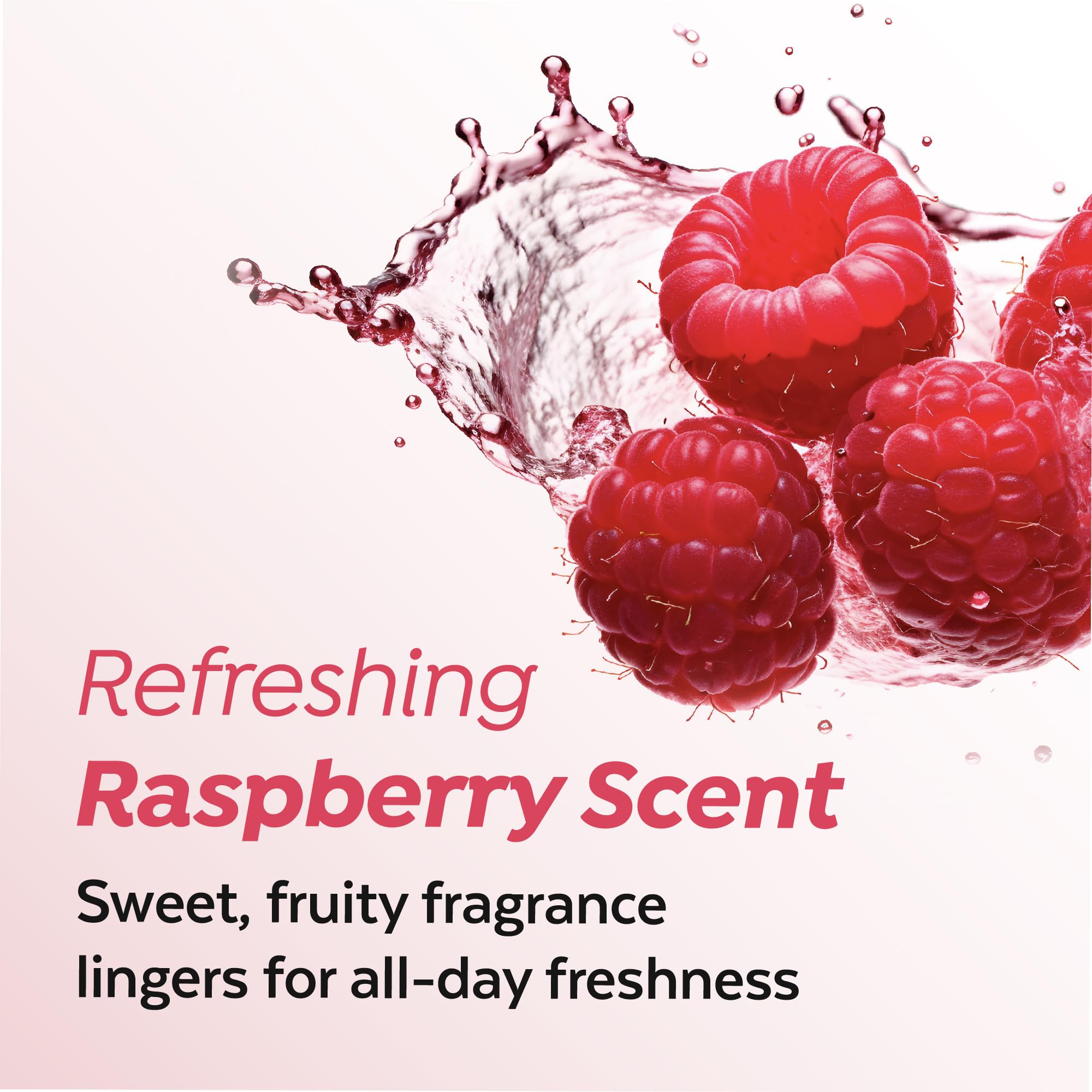 Hands applying Raspberry Hair Vinegar rinse after shampoo for scalp care
