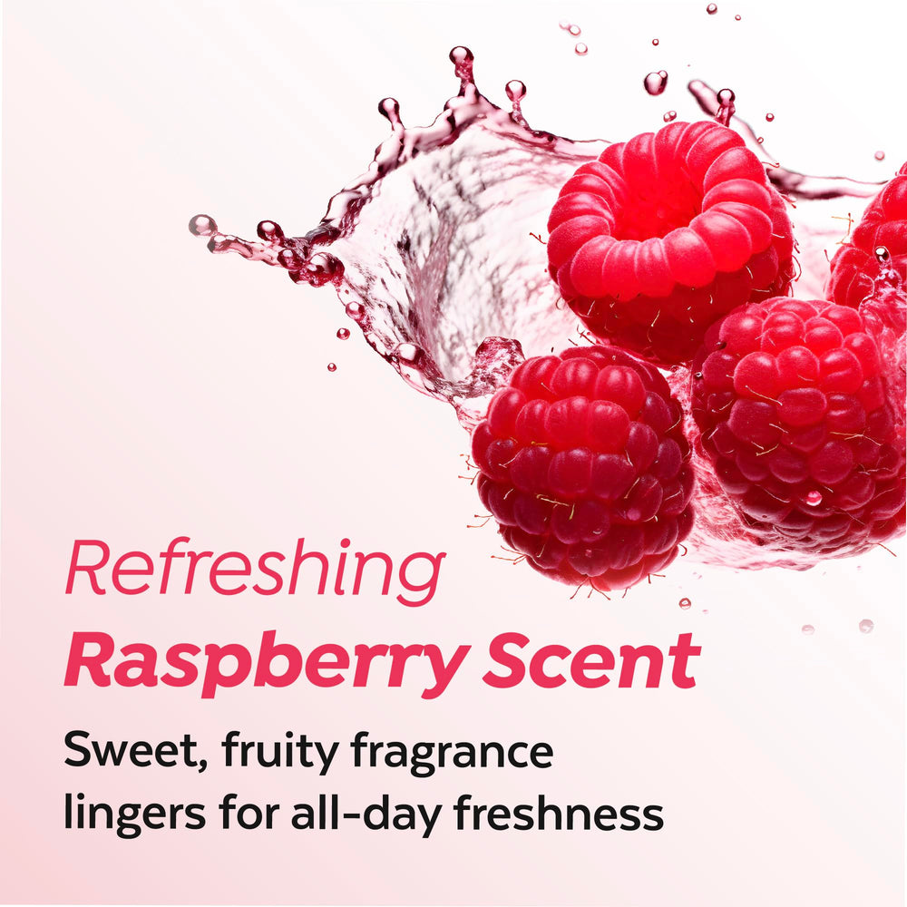 Hands applying Raspberry Hair Vinegar rinse after shampoo for scalp care