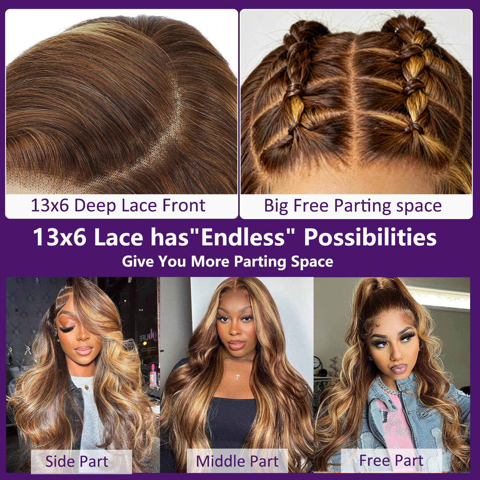 Versatile styling: straightening or curling for different looks.