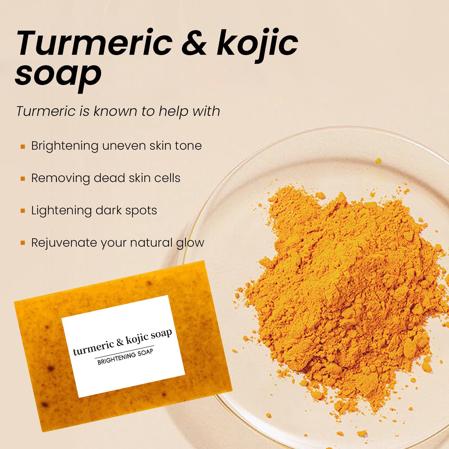 Aacnre turmeric essential oil amber bottle for skin hydration.
