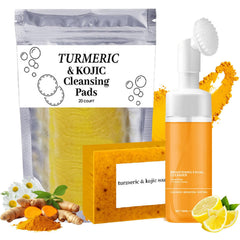 Aacnre turmeric wash bottle pour — refreshing daily cleanse for all skin types.