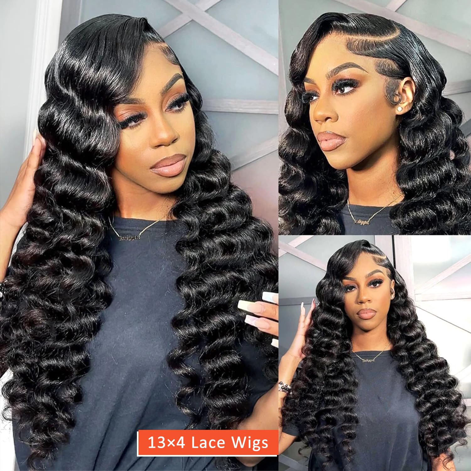 AAKJJ baby hair detail enhances realistic hairline