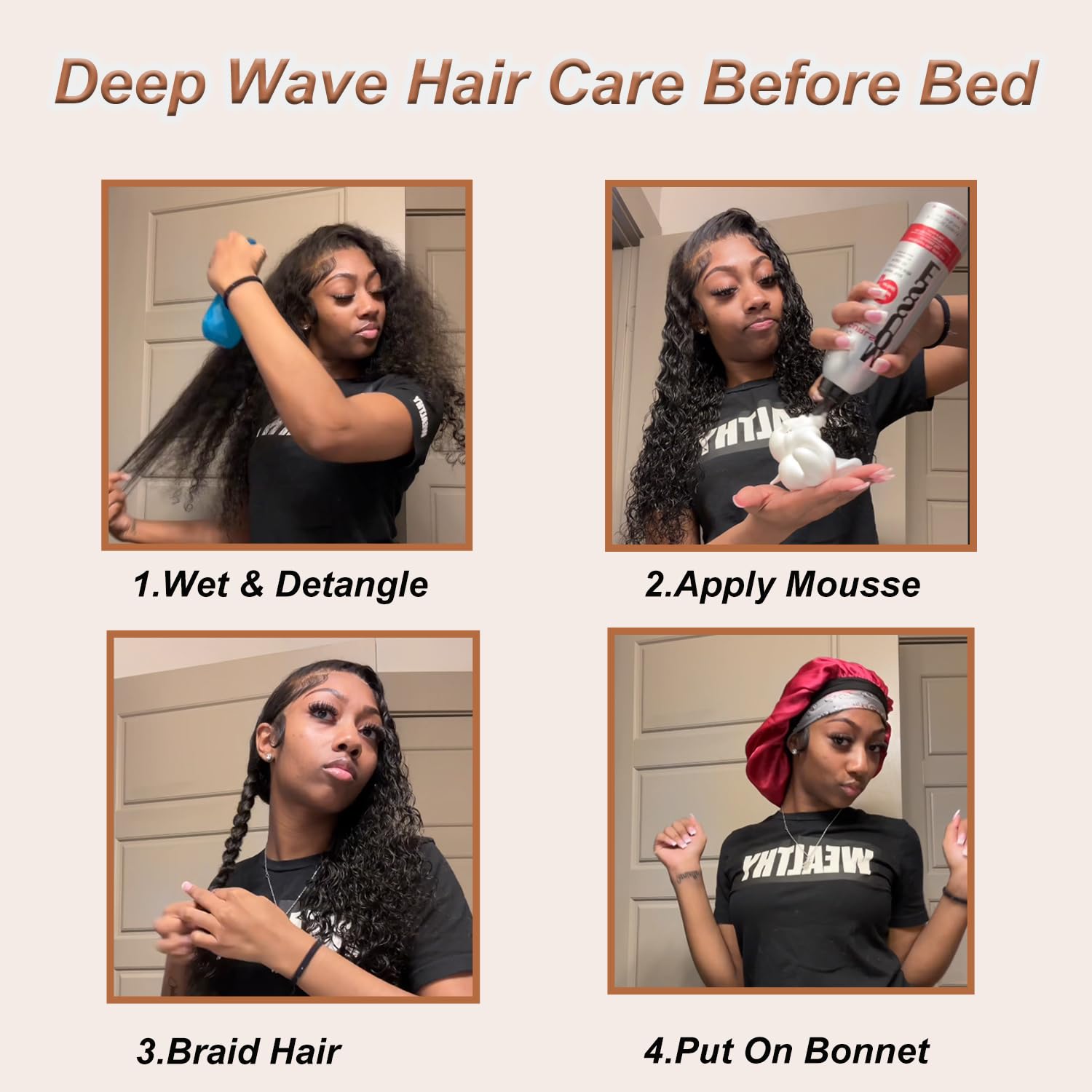 AARRXX wedding or event hairstyle with full-bodied waves