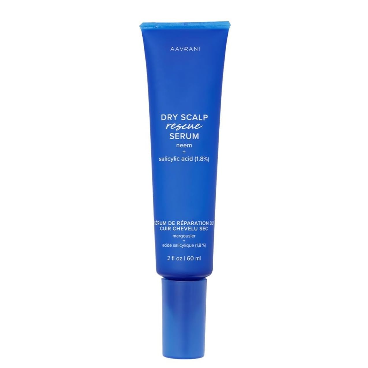 AAVRANI Scalp Rescue Serum bottle for daily scalp treatment and easy application.