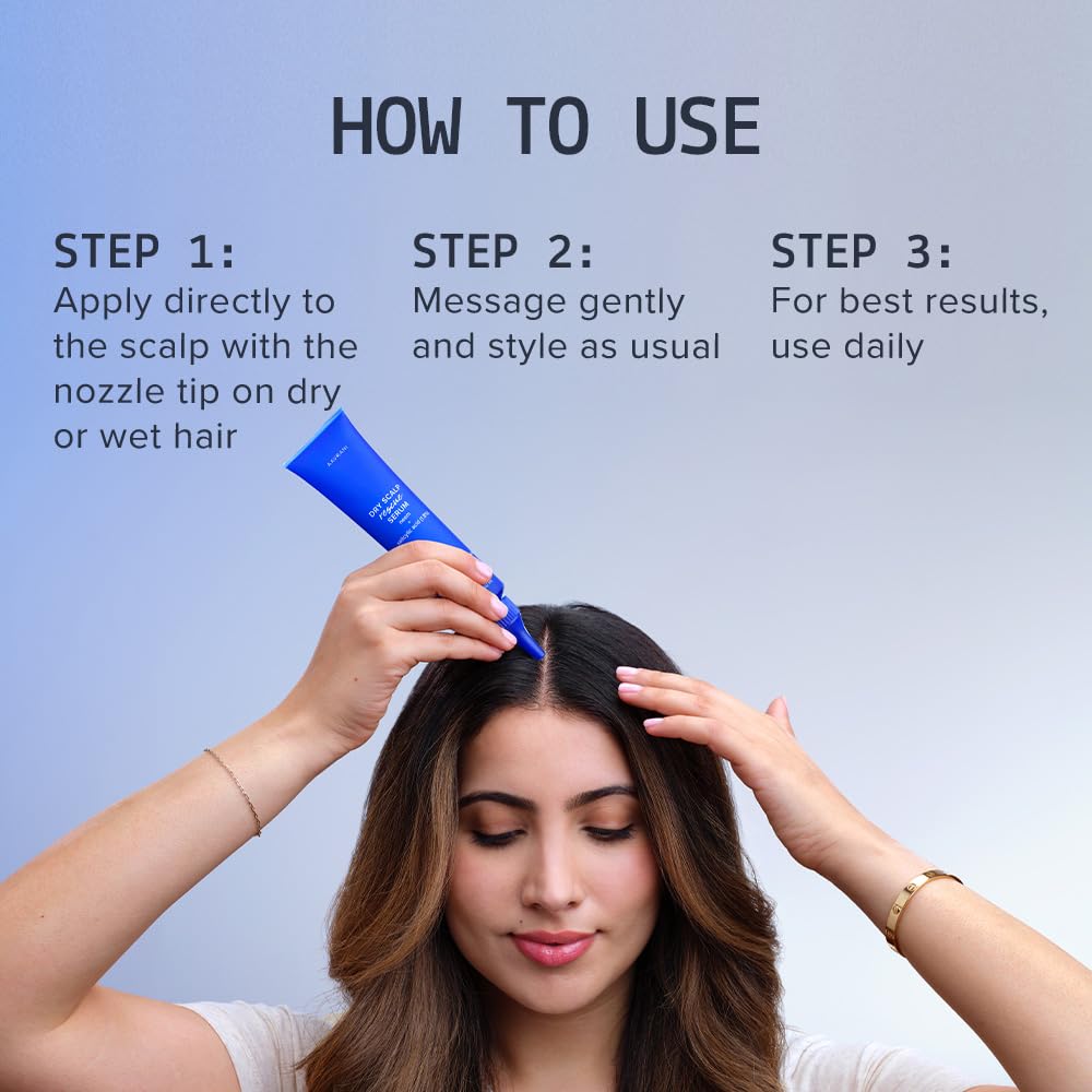 AAVRANI Scalp Rescue Serum ingredients neem and oatmeal for calming care.