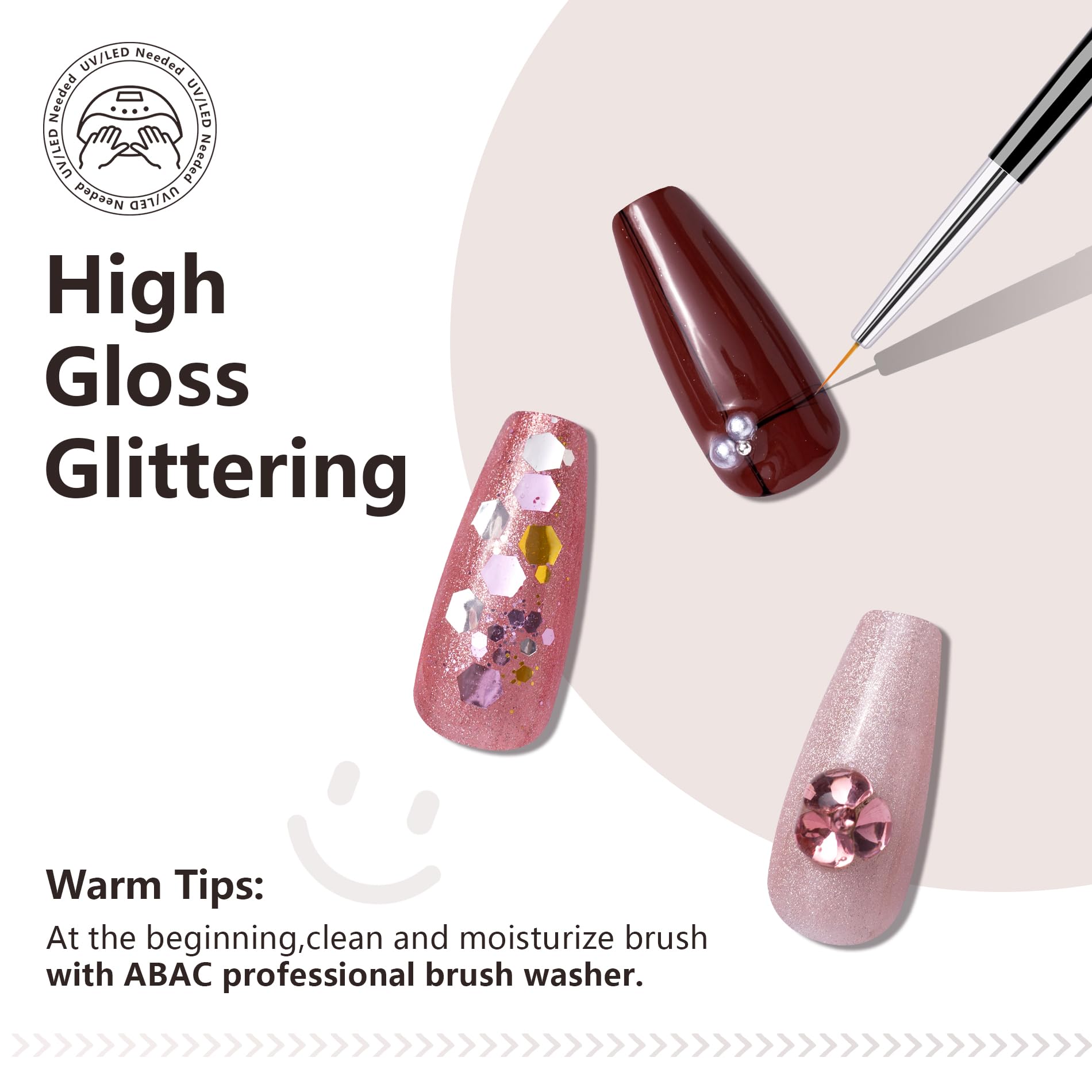 ABAC base and top coat with brush washer for easy maintenance