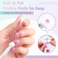 ABAC base and top coats with brush washer support clean, long-lasting results.