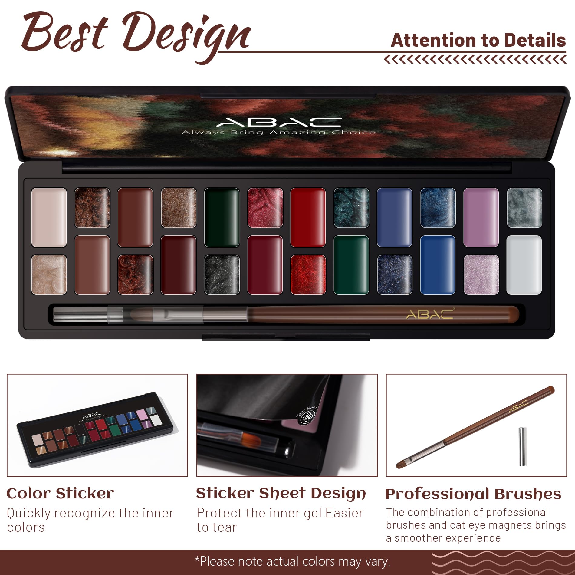 ABAC cat-eye palette safety certifications and cruelty-free assurance