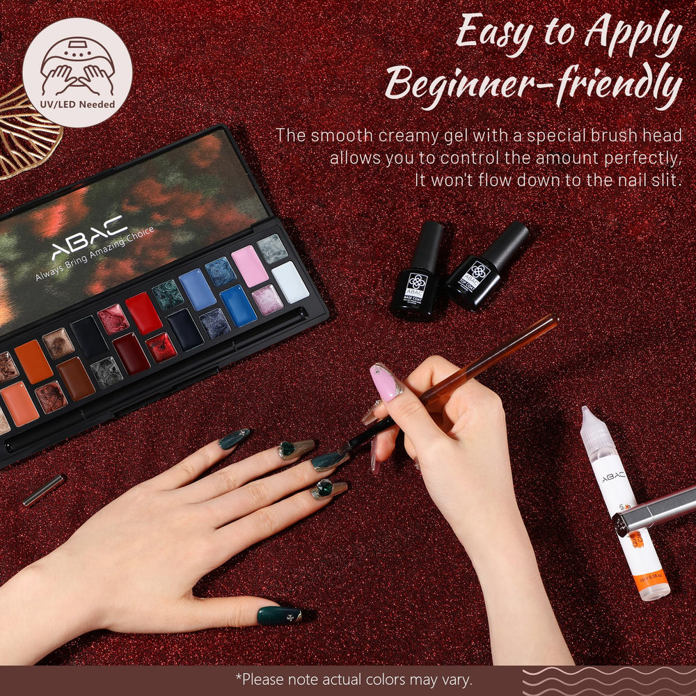ABAC cat-eye palette travel-friendly compact kit for parties and trips