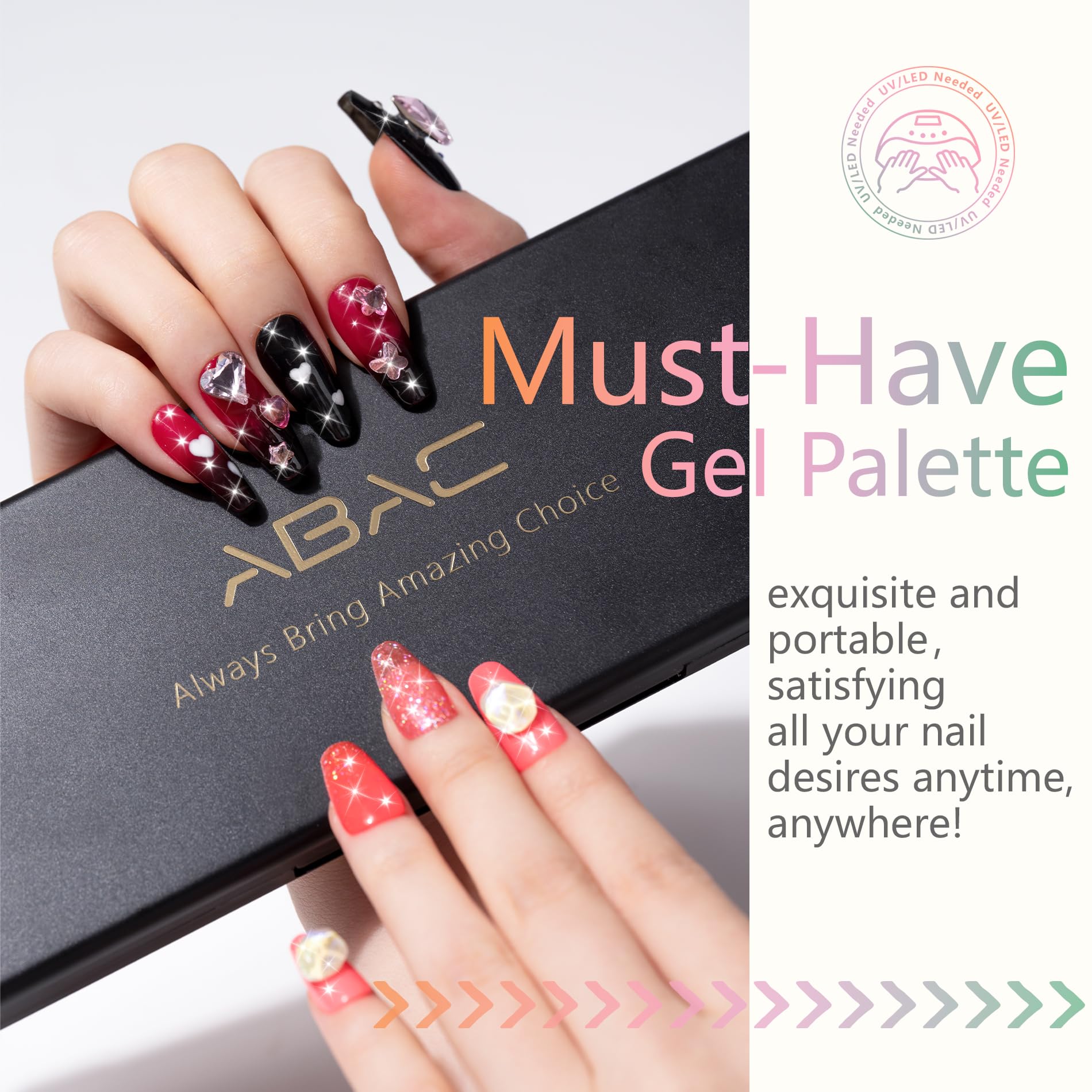 ABAC compact design fits in small bags for easy transport.