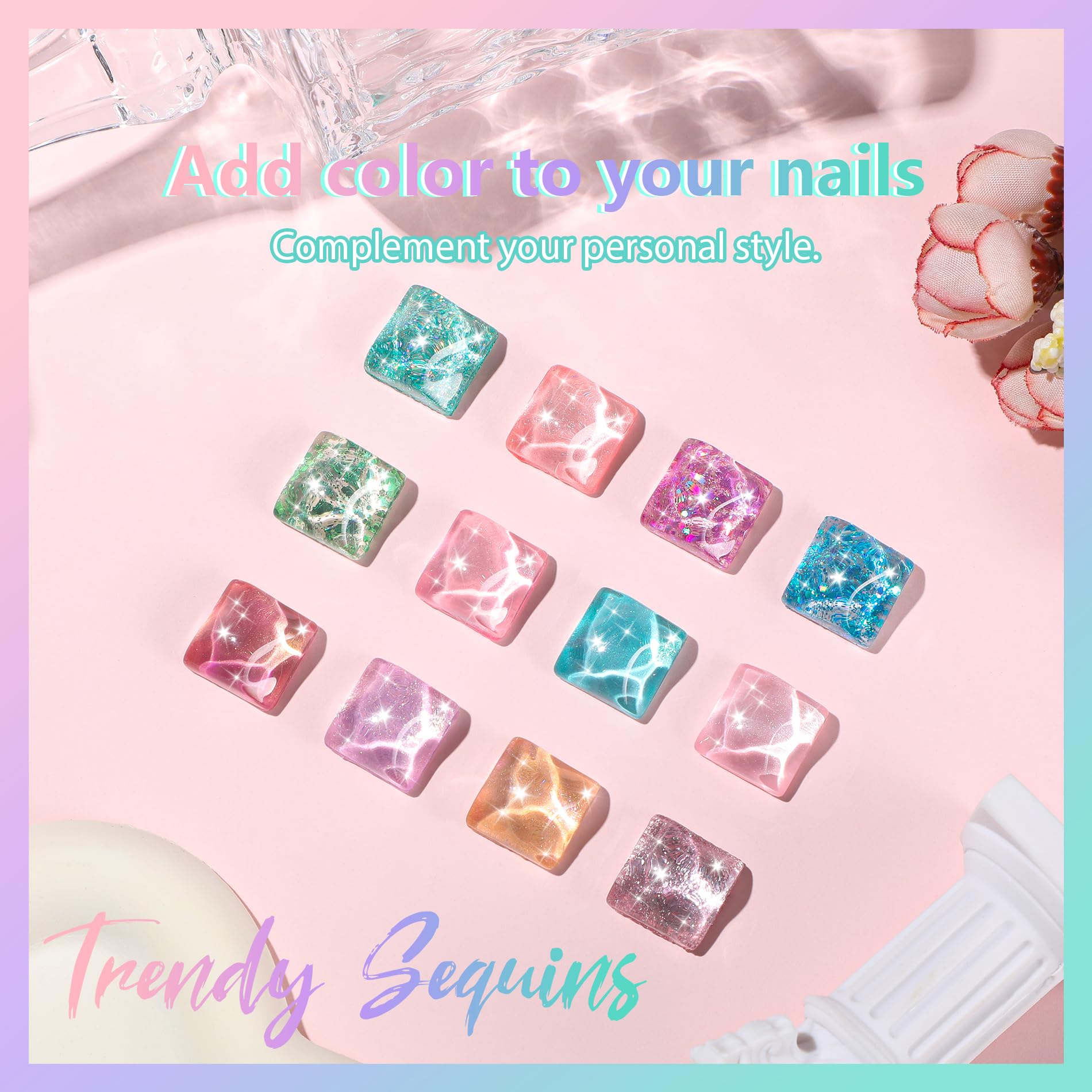 ABAC compact design suits parties, travel, and on-the-go nail styling.
