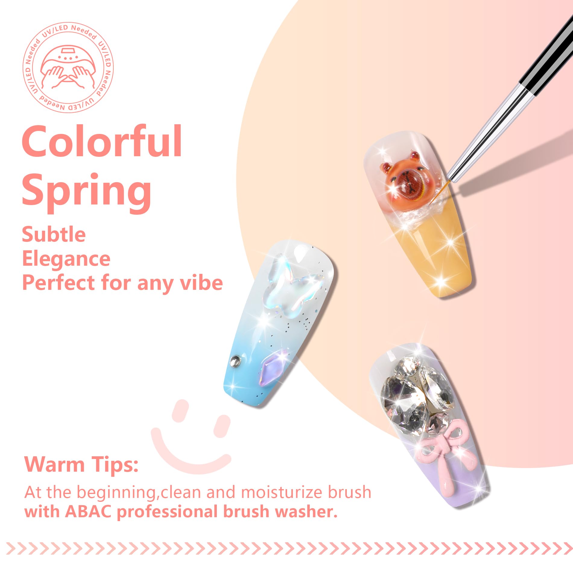 ABAC Compact travel-friendly design for on-the-go manicures