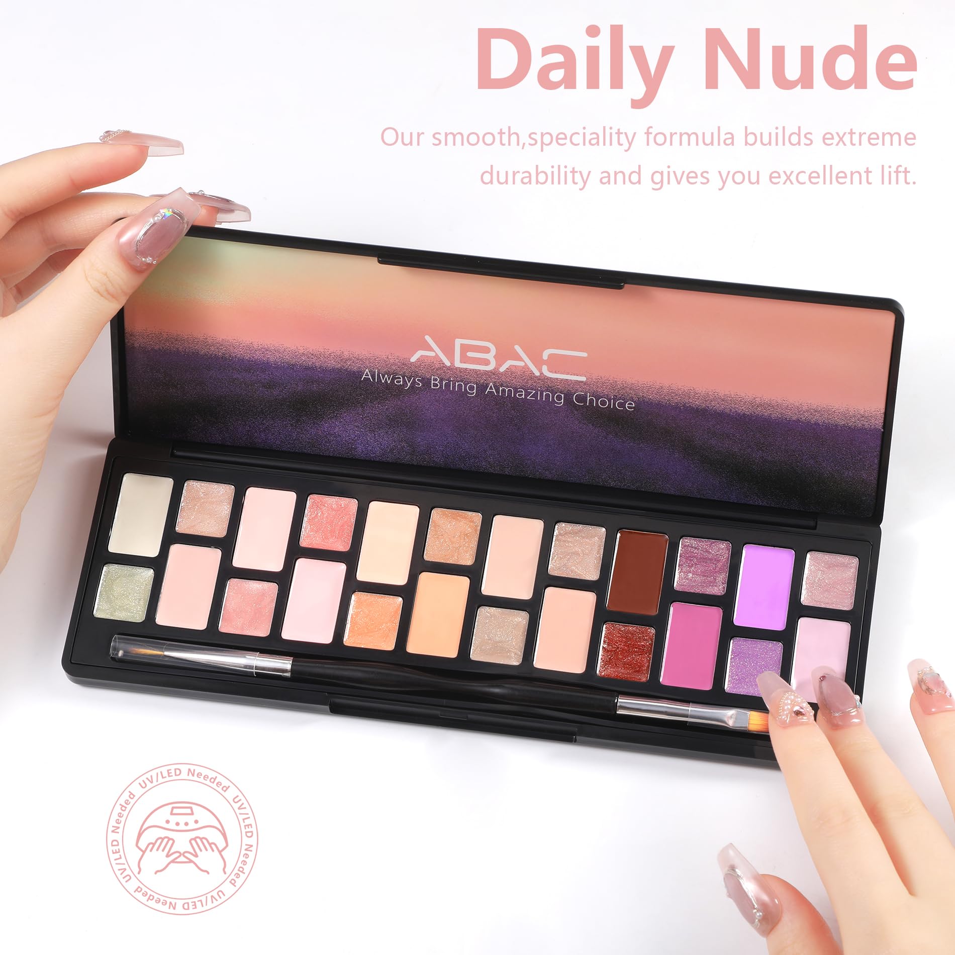 ABAC Compact travel-friendly kit ideal for on-the-go nail art